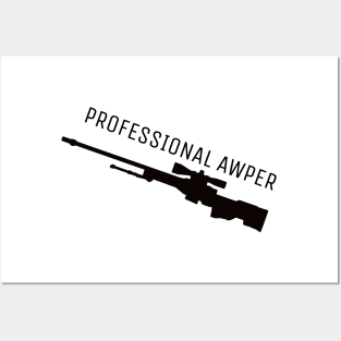 Professional AWP - CSGO Posters and Art